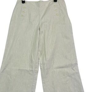 Isaac Mizrahi for Target Women's Wide Leg Crop Pants‎ Size 10